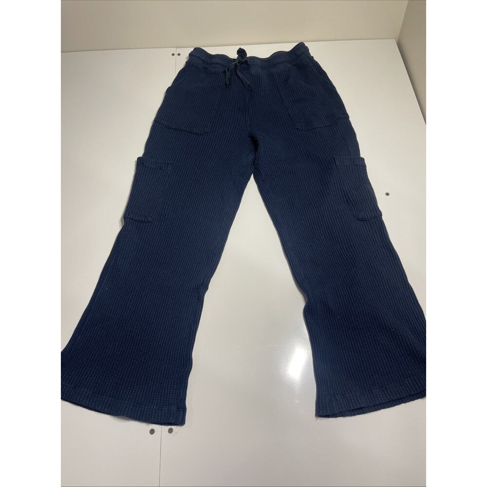 Stateside Womens Cargo Pants Size L Jogger Micro Modal USA Made Designer Soft